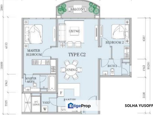 Condominium for sale in Bukit Ledang, Johor