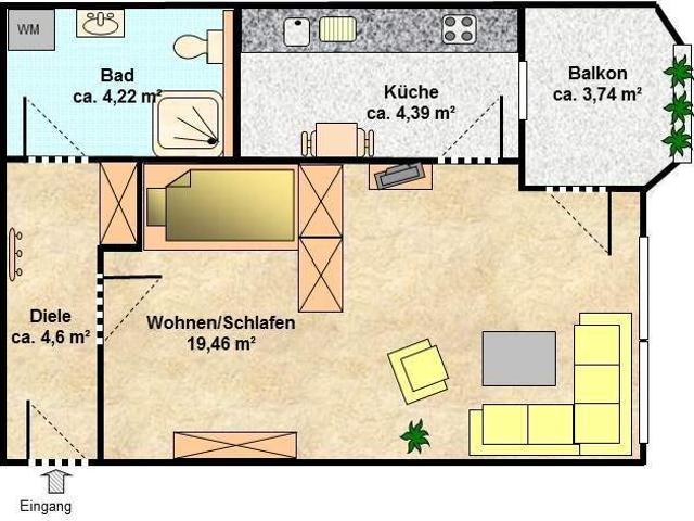 Apartment mieten in Innenstadt, Erlangen