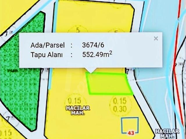 Hacilar, Kayseri içerisinde satılık Arsa