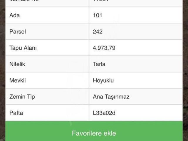 Topaç Köyü, Acıgöl içerisinde satılık Arsa