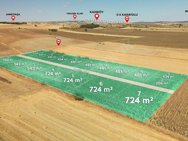 Malkara, Tekirdağ içerisinde satılık Arsa
