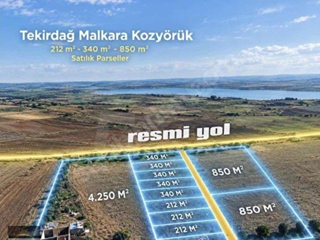 Dağhöyüğü Sırtı, Malkara içerisinde satılık Arsa