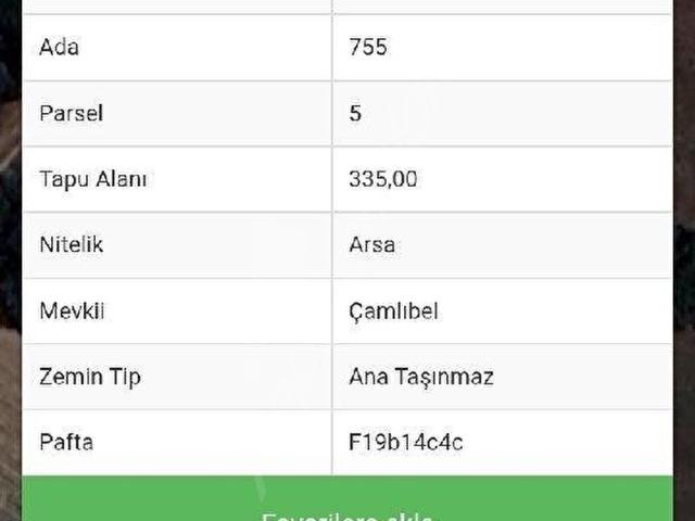 Saray, Tekirdağ içerisinde satılık Arsa