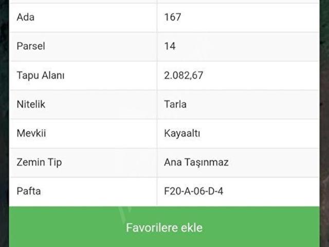 Küçükyoncalı Mahallesi, Saray içerisinde satılık Arsa