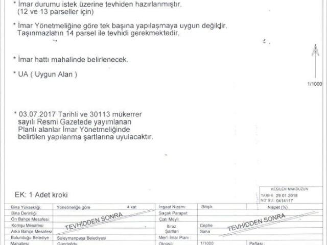 Tekirdağ, Süleymanpaşa içerisinde satılık Arsa