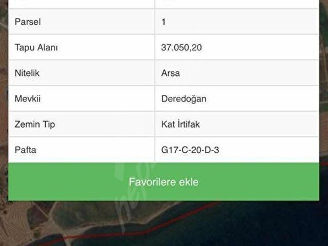 Kızılcaterzi Mahallesi, Şarköy içerisinde satılık Arsa