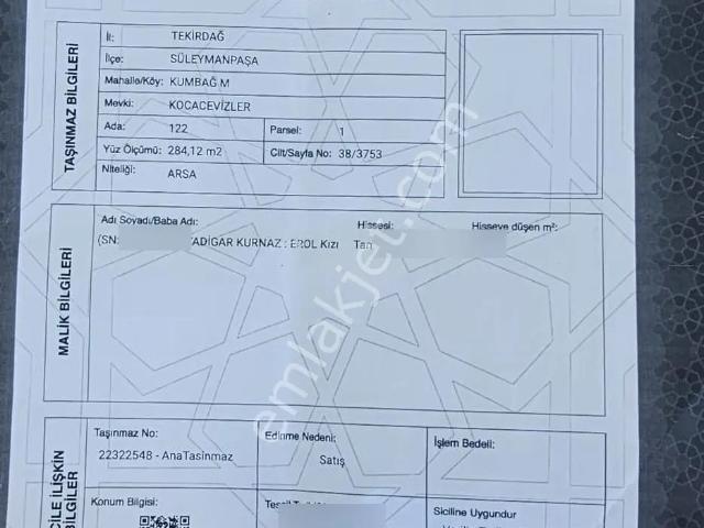 Tekirdağ Merkez, Tekirdağ içerisinde satılık Villa