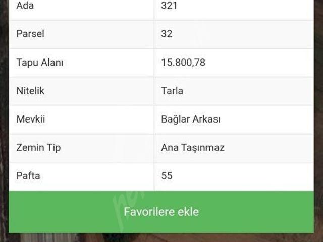 Ayaspaşa Mahallesi, Saray içerisinde satılık Arsa