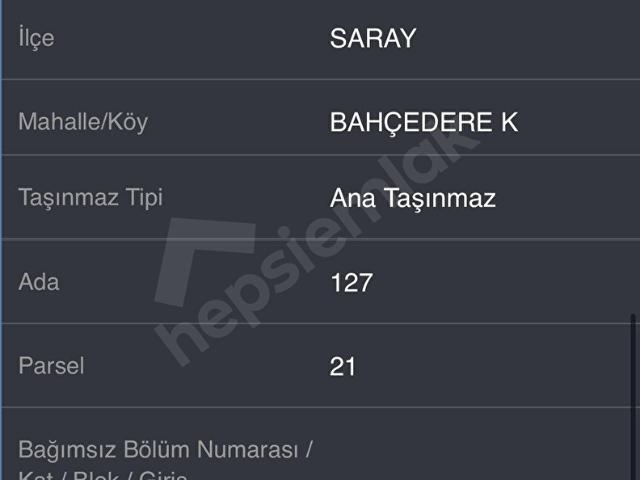Saray, Tekirdağ içerisinde satılık Arsa