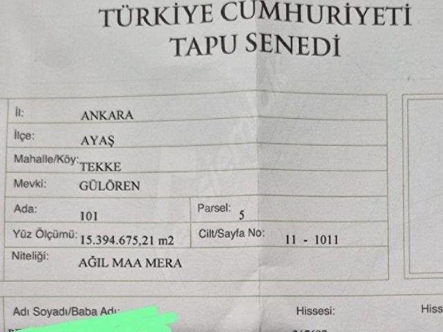 Sincan, Ankara içerisinde satılık Arsa