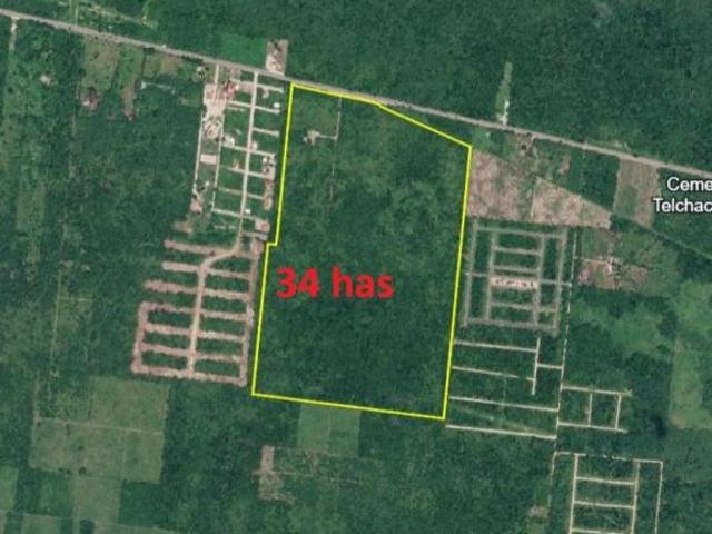 Terreno en venta en Telchac Pueblo, Yucatán