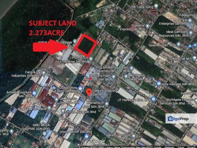 Warehouse for sale in Port Klang, Selangor