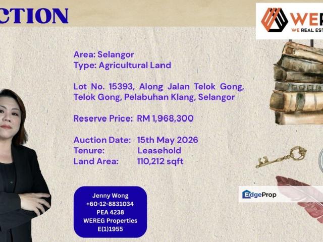 Shop for sale in Port Klang, Selangor