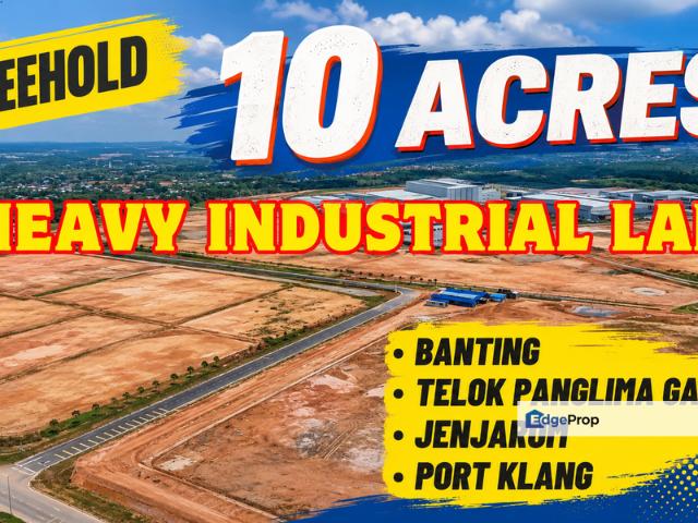 Warehouse for sale in Jenjarom, Kuala Langat