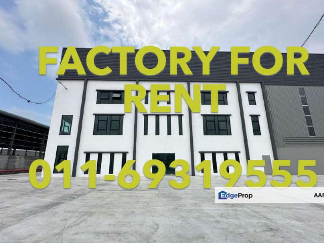 Warehouse for rent in Selangor