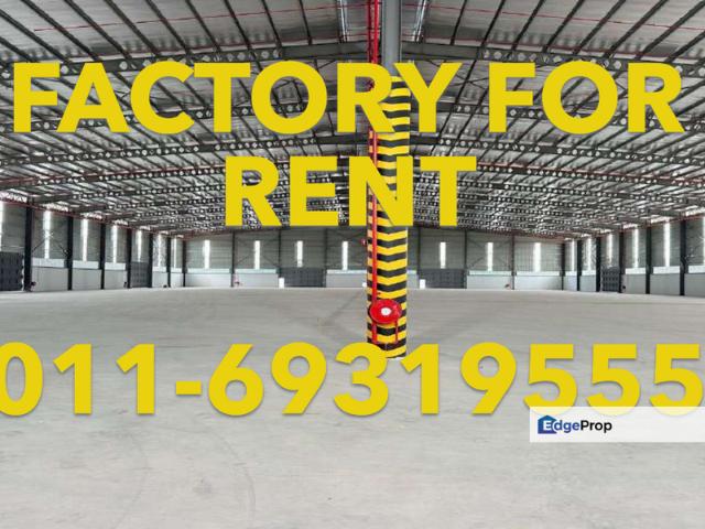 Warehouse for rent in Selangor