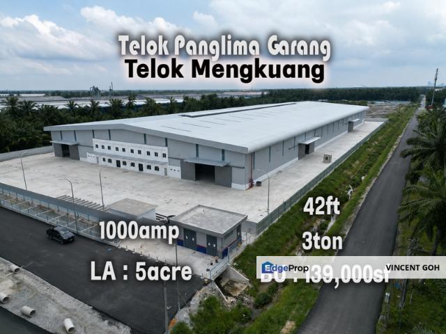 Warehouse for sale in Taman Medan Indah, Teluk Panglima Garang