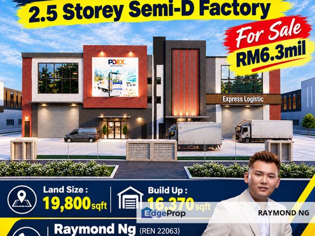 Warehouse for sale in Selangor
