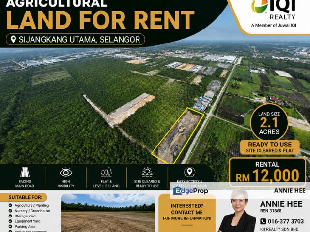 Warehouse for rent in Selangor