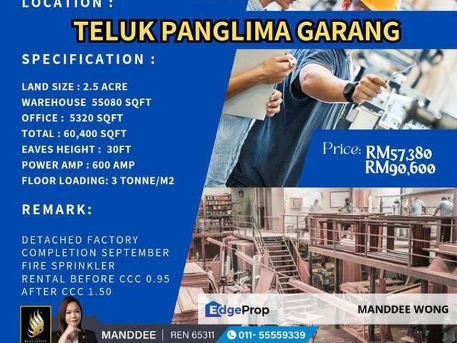 Warehouse for rent in Selangor