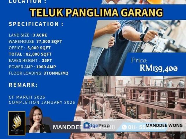 Warehouse for rent in Selangor