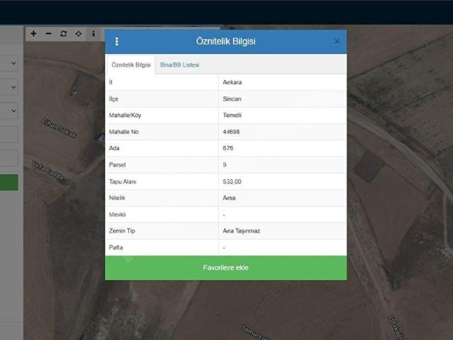Sincan, Ankara içerisinde satılık Arsa