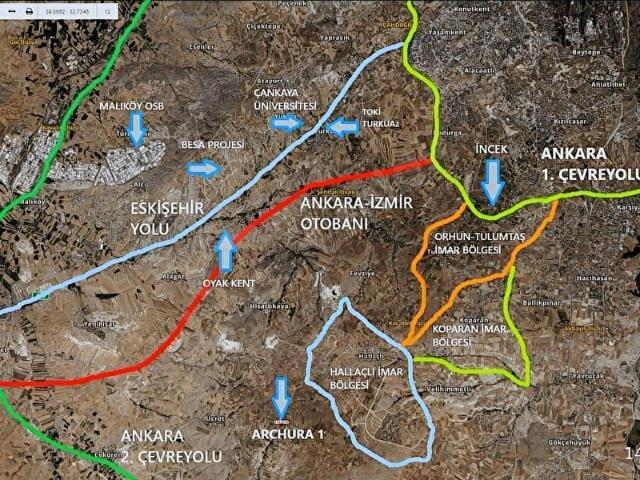 Sincan, Ankara içerisinde satılık Arsa