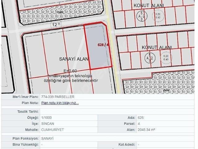 Sincan, Ankara içerisinde satılık Dükkan
