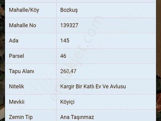 Uşak Merkez içerisinde satılık Villa