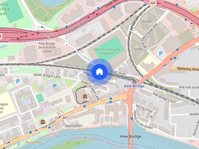 Apartment for rent in London Borough of Hounslow, Strand