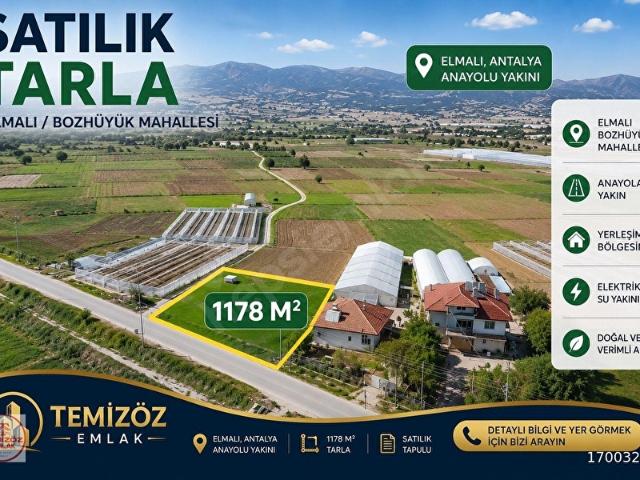 Elmali, Antalya içerisinde satılık Arsa