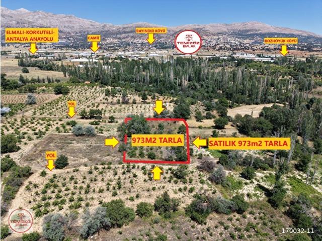 Elmali, Antalya içerisinde satılık Arsa