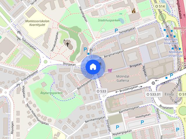 Rum hyra i Mölndal, Västra Götaland