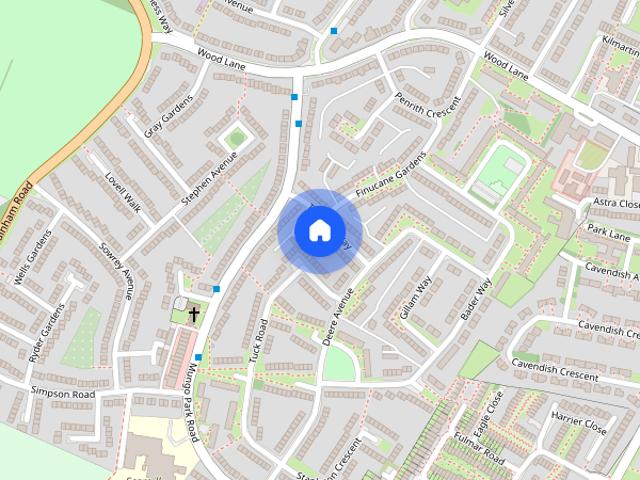 House for rent in Elm Park, Greater London