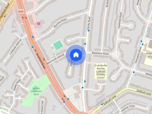 House for rent in Hall Green, Birmingham