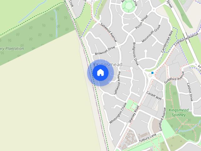 Apartment for rent in Kingsmead, Shenley Brook End