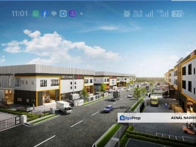 Warehouse for sale in Kuala Langat, Selangor