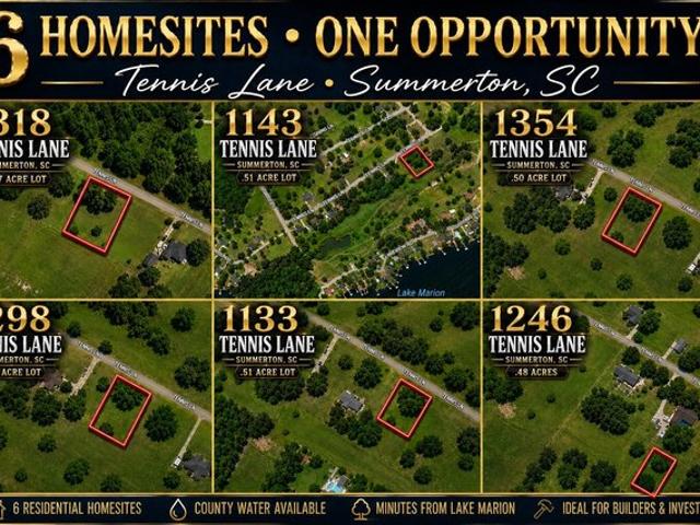 Land for sale in Summerton, South Carolina