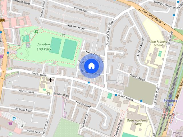 Apartment for rent in Ponders End, Greater London