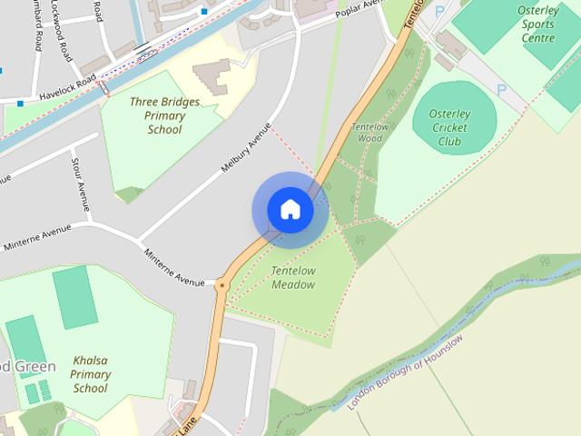 Apartment for rent in London Borough of Ealing, Hanwell
