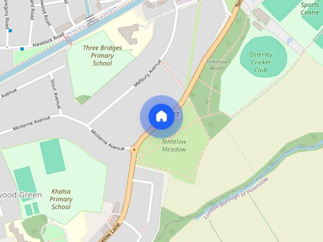 House for rent in London Borough of Ealing, Hanwell
