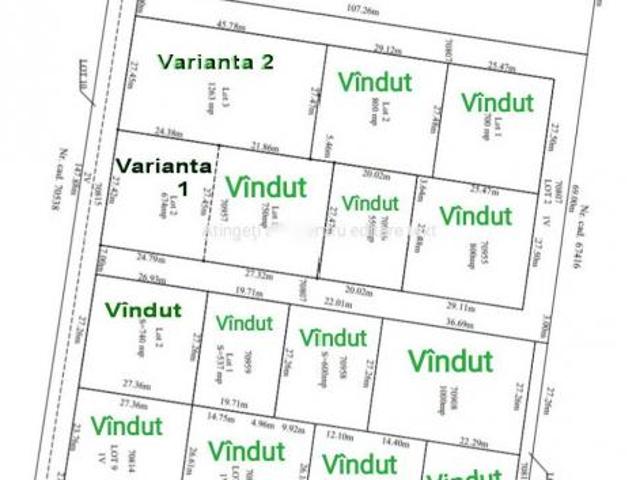 Teren vânzări în Mircea Cel Batran, Iași