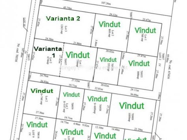 Teren vânzări în Mircea Cel Batran, Iași