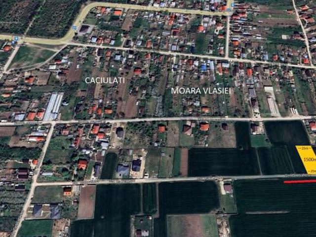 Teren vânzări în Moara Vlasiei