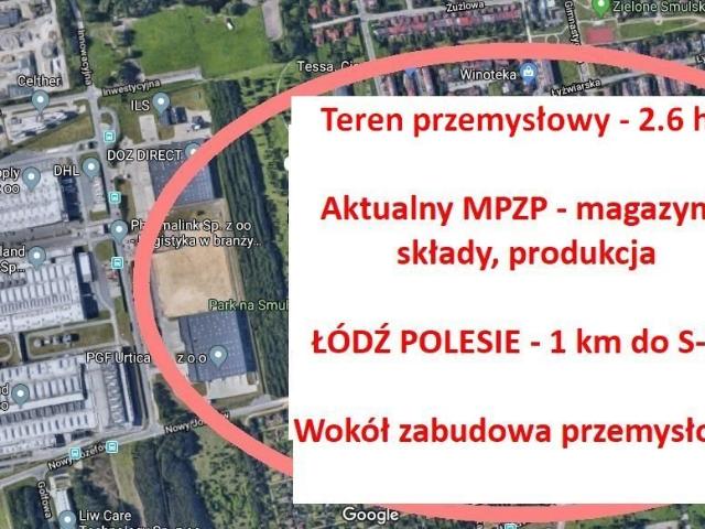 Grunt na sprzedaż w Łódź, Łódzkie