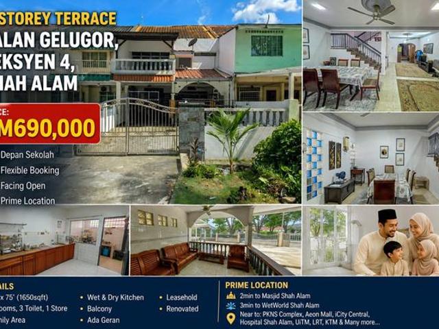 Terraced House for sale in Petaling, Alam Impian