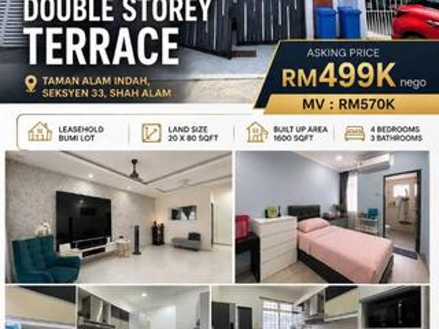 Terraced House for sale in Petaling, Alam Impian