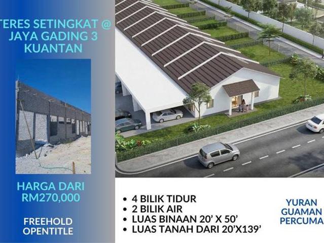 Terraced House for sale in Kuantan, Pahang