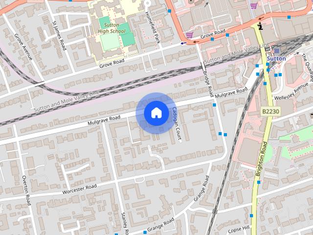 Apartment for rent in Carshalton Beeches, Greater London