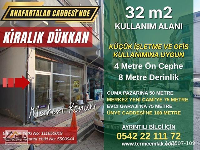 Terme, Samsun içerisinde satılık Dükkan